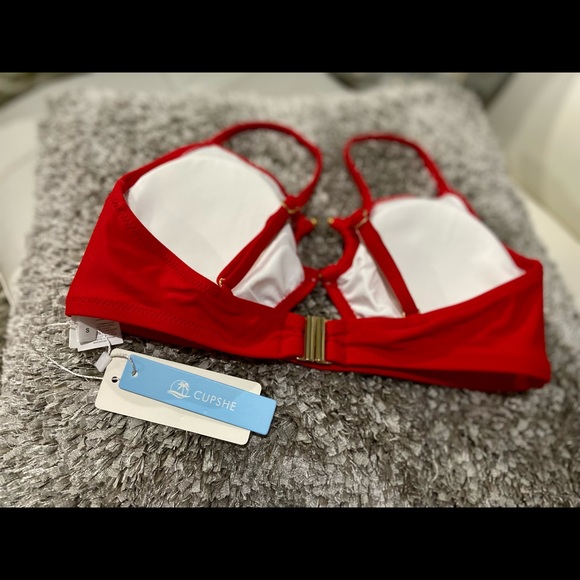 Brand New Catalina red bikini top - Picture 5 of 7